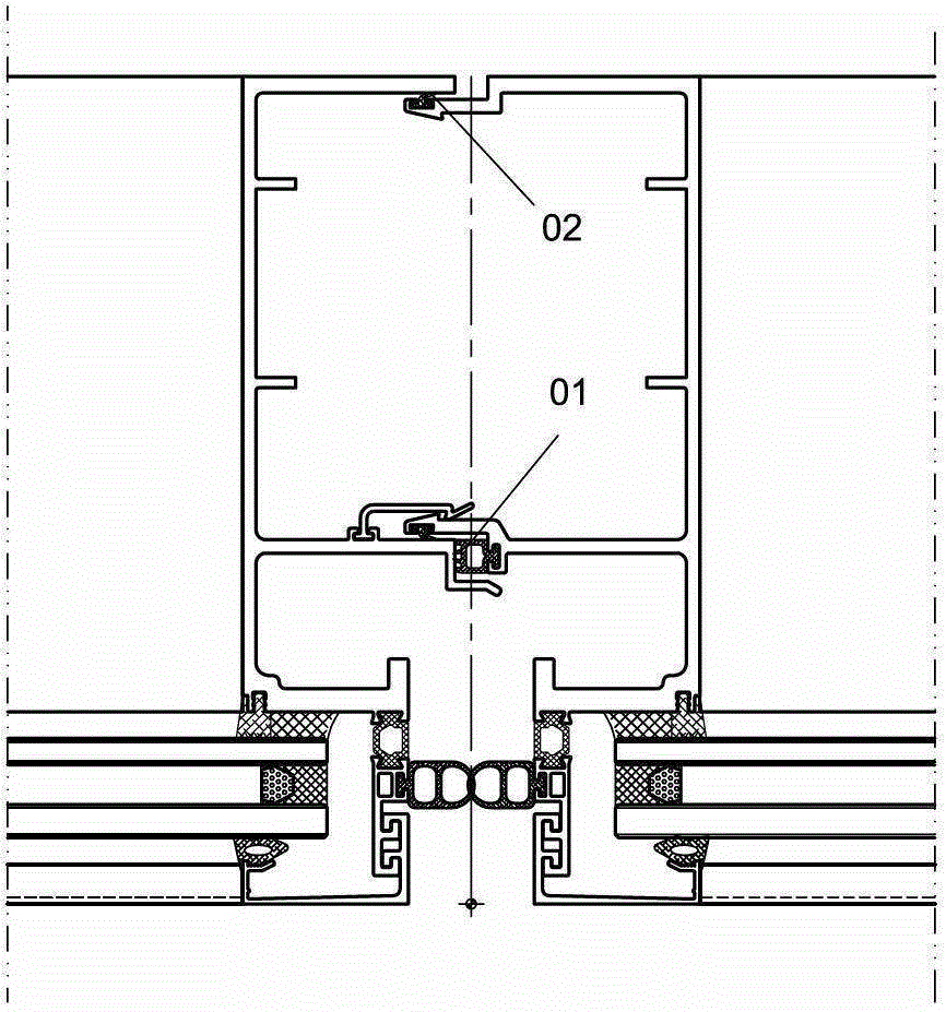 Horizontal sliding rear flush unit system and its manufacturing process