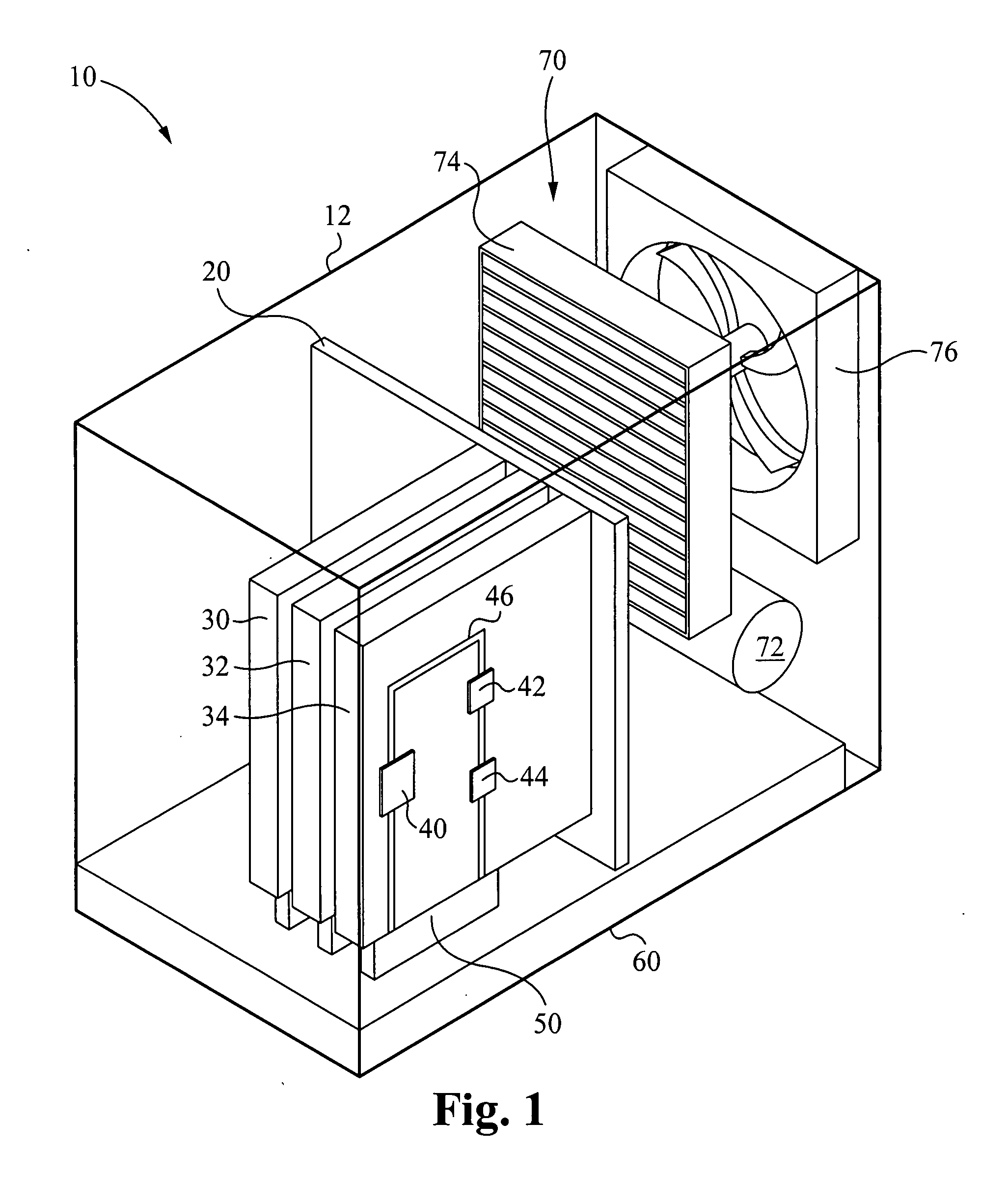 Liquid cooling loops for server applications