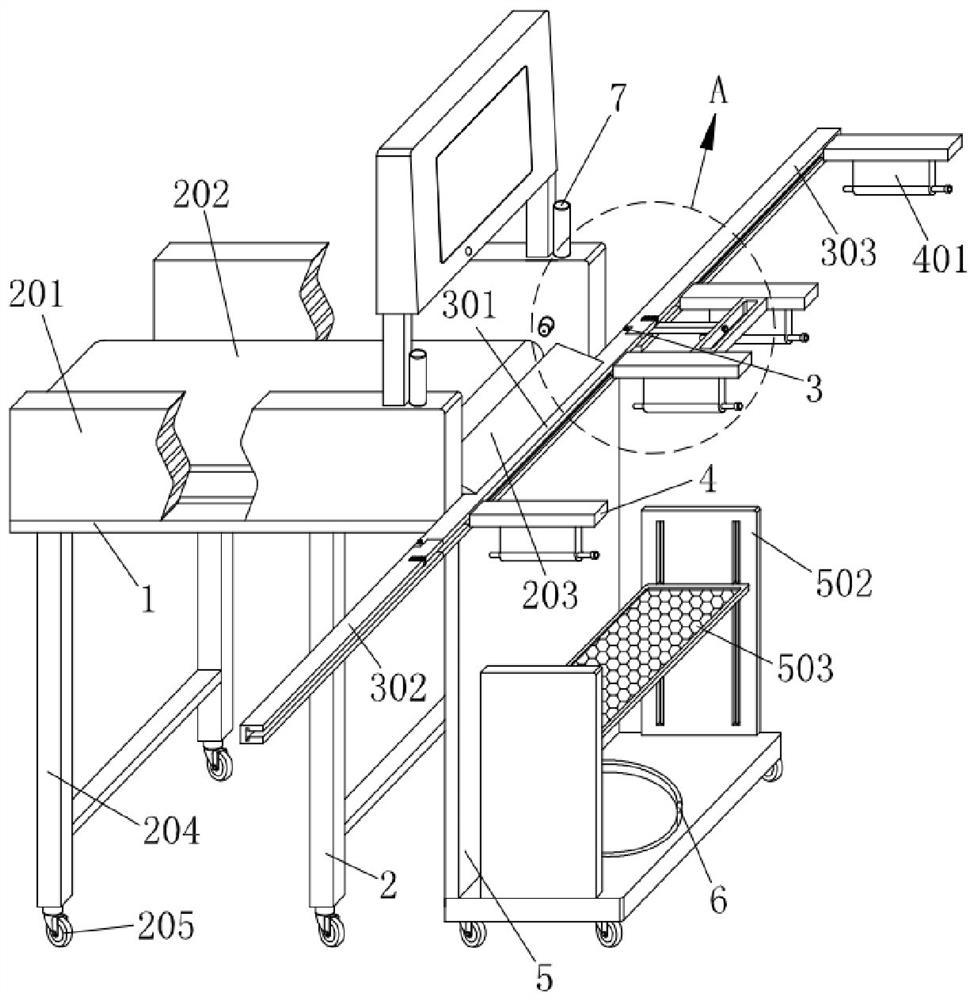 A packaging device for garlic processing