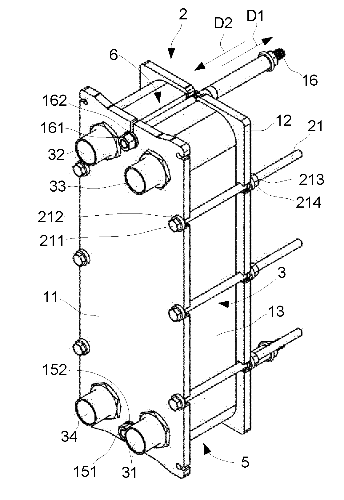 Plate heat exchanger