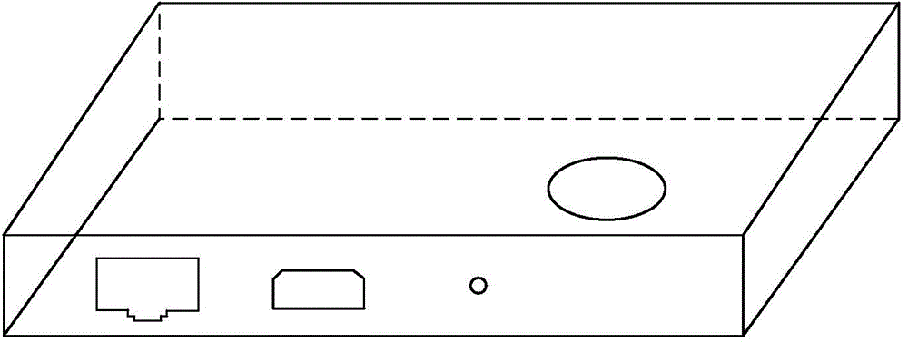 Networking device applied to network television and provided with flip type remote controller