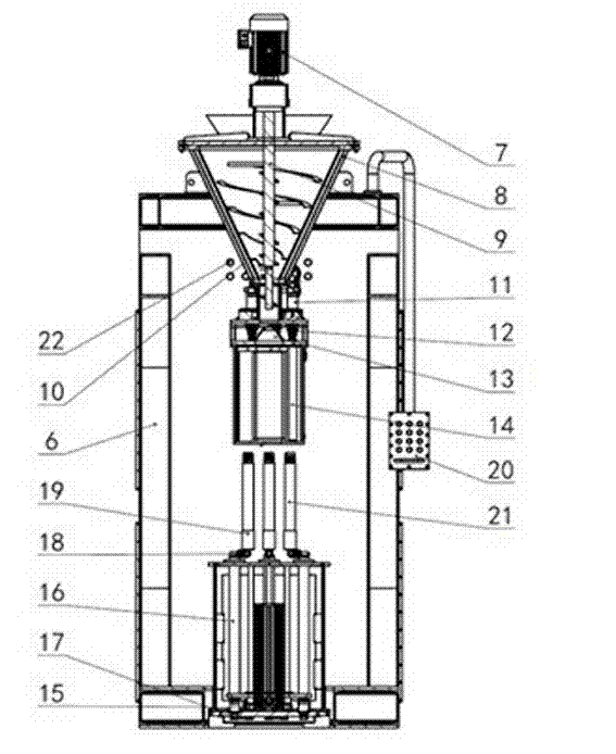 Machine for automatically charging thermoplastic explosives into seismic explosive column and mining blasting explosive column