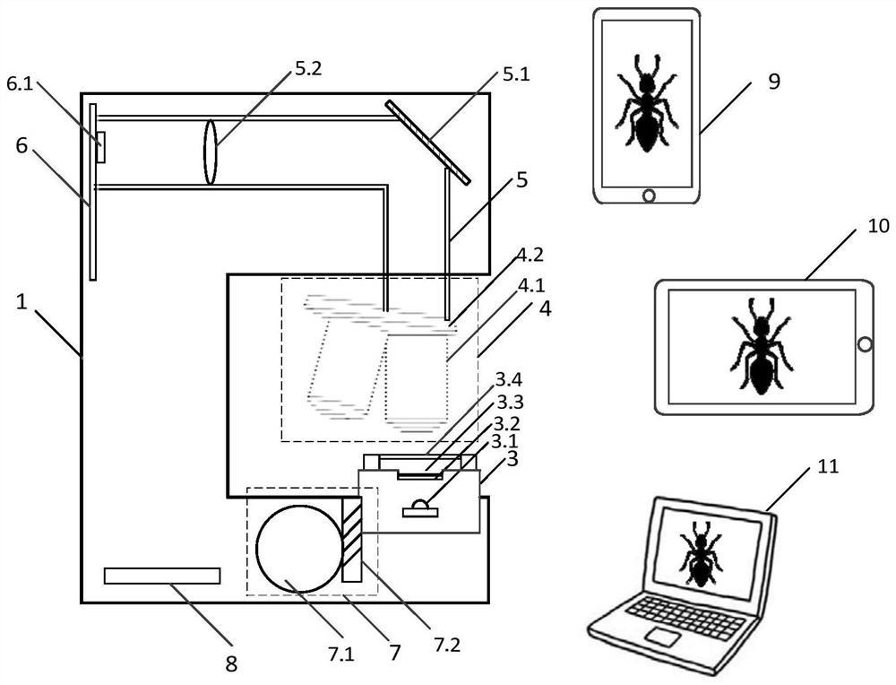 Portable digital microscope