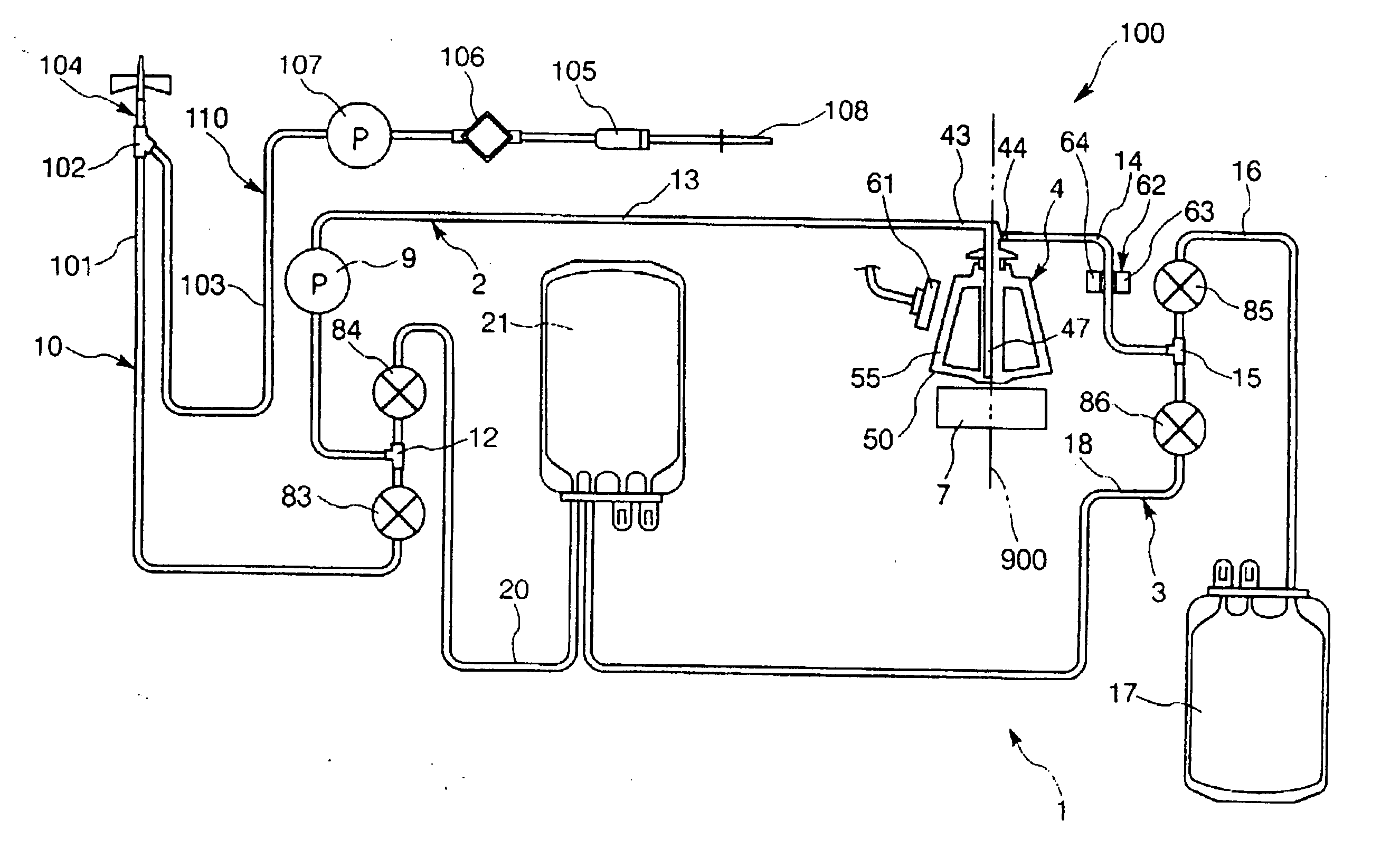 Autonomic nervous activity monitor, blood processing apparatus, blood collecting apparatus and autonomic nervous activity monitoring method