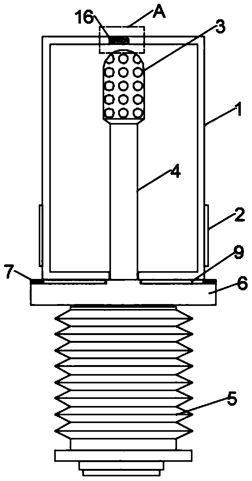 Efficient vagina cleaning device for gynecologic clinics