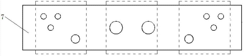 Automobile crossbeam assembly hole visual on-line measurement system and method thereof