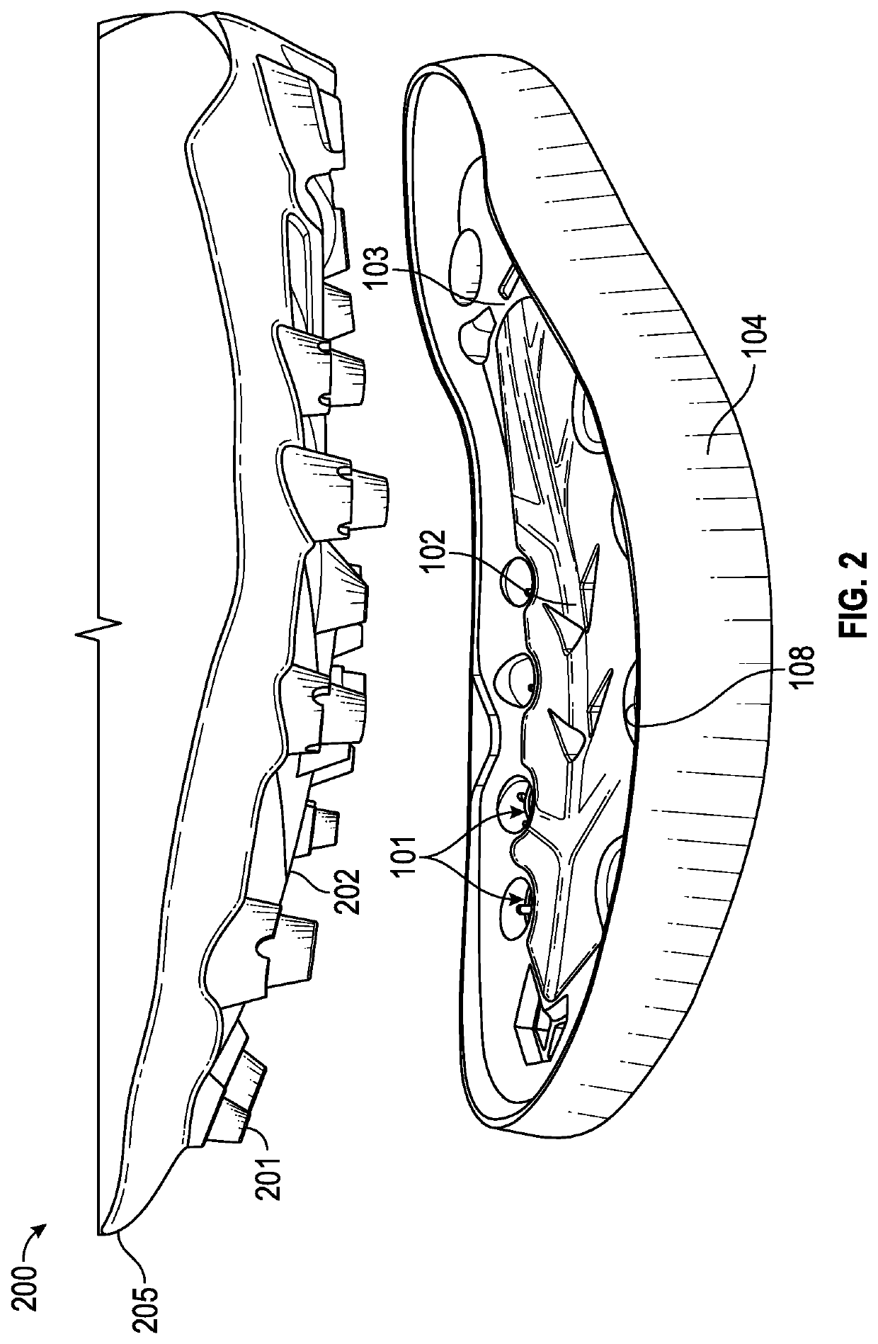 Protective cover for cleated athletic shoes