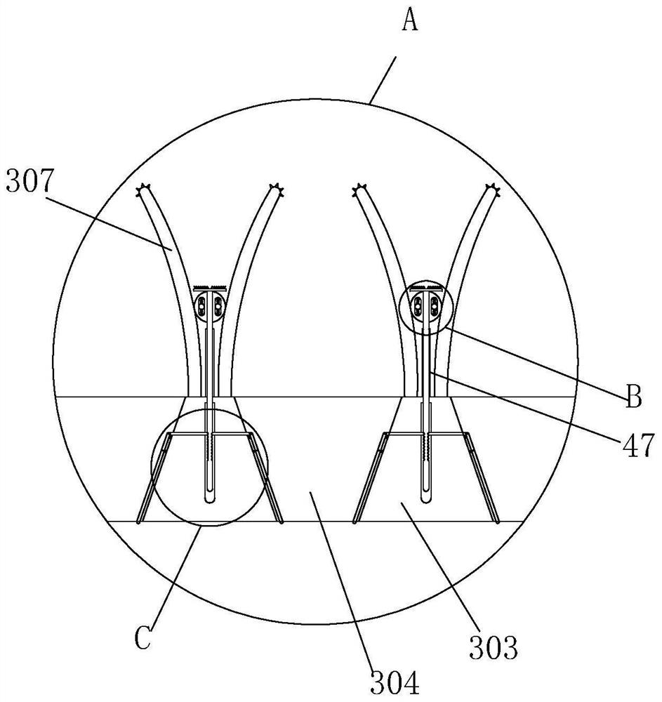 Sole soil cleaning device