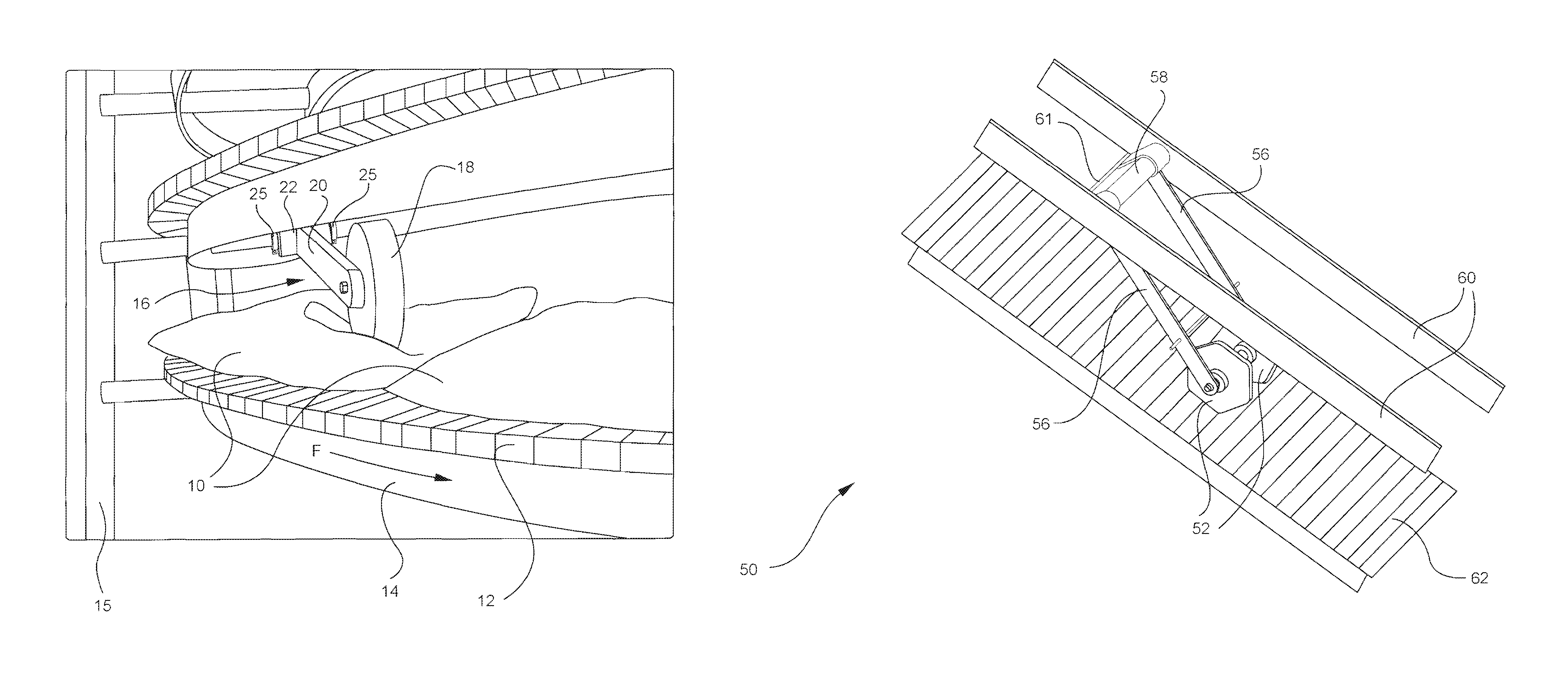 System for agitating pouched products