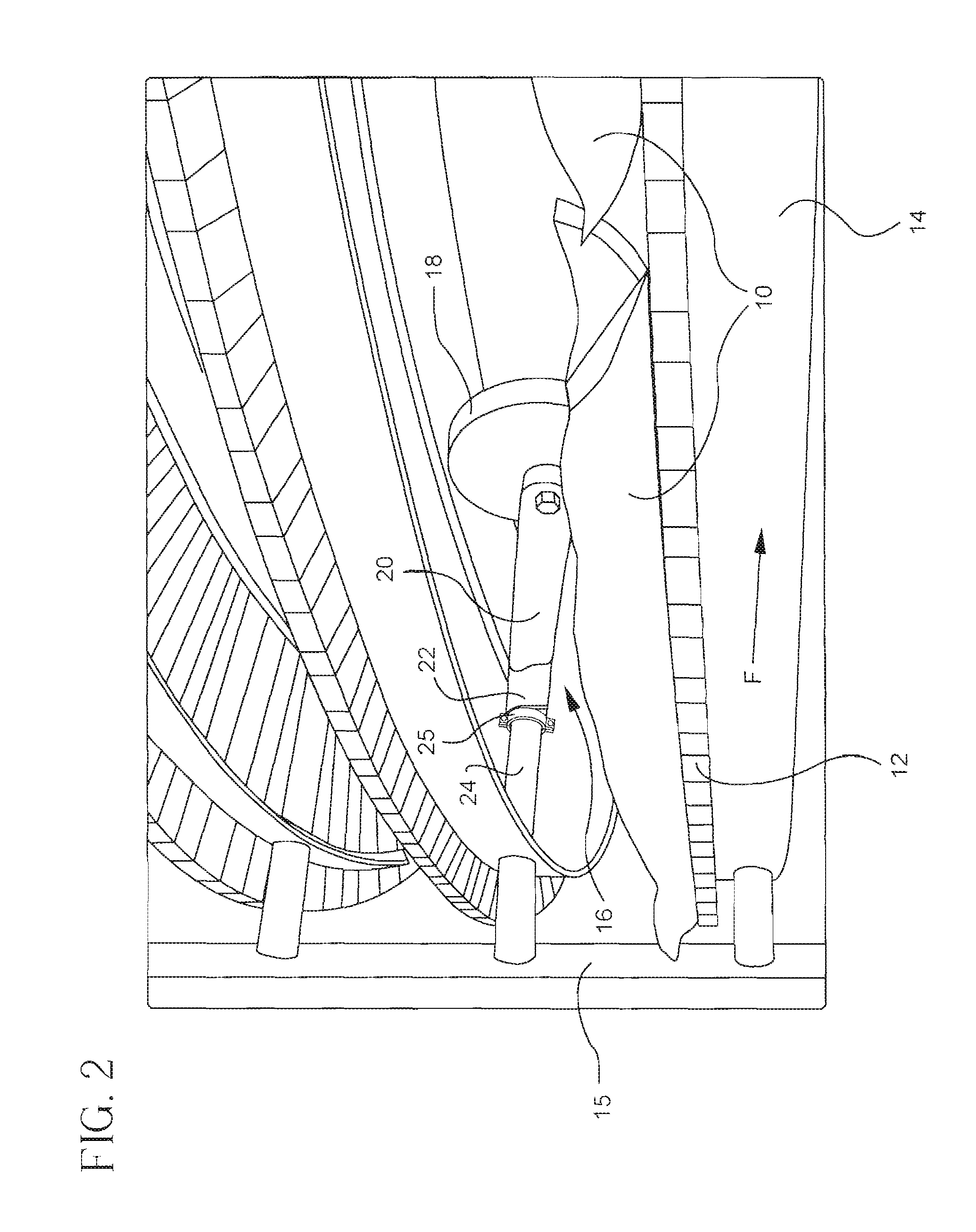 System for agitating pouched products