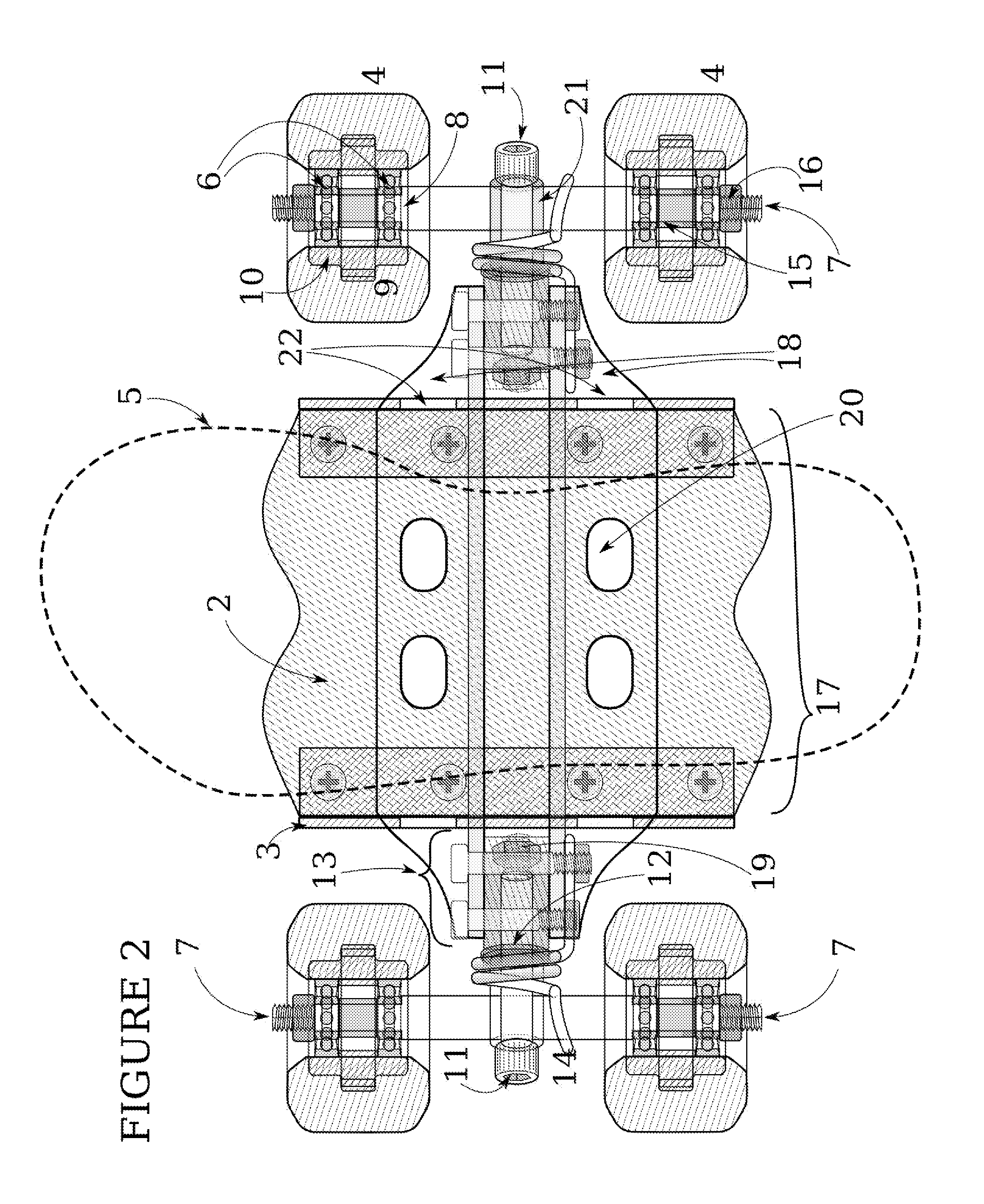 Individual foot-skates for transportation, exercise, and sport