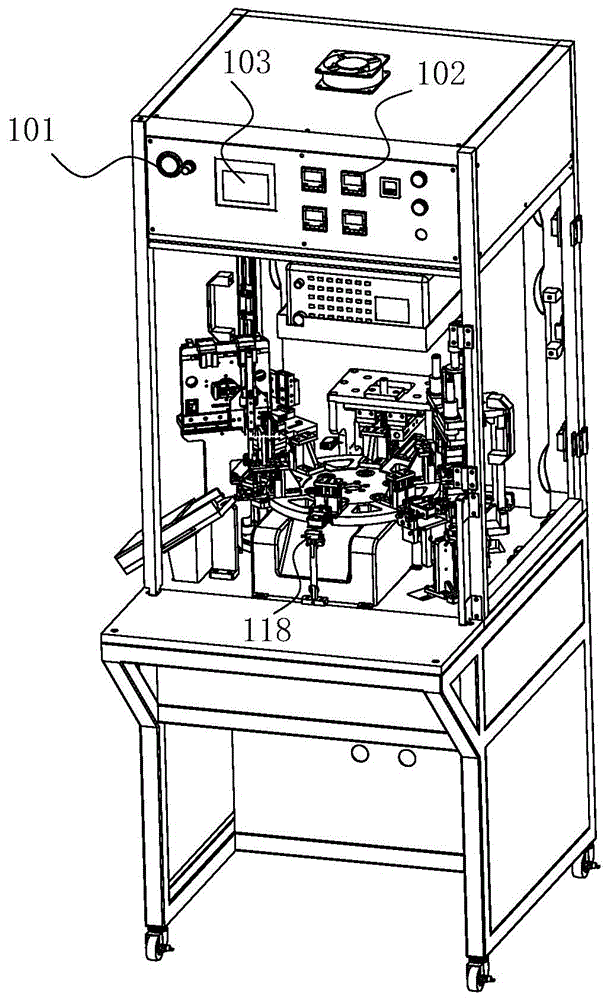 Automatic detection machine for cell packaging