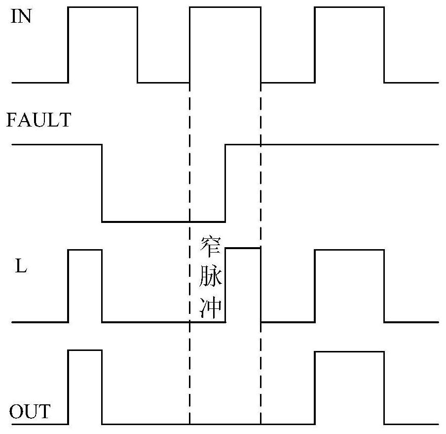 Self-recovery fault protection circuit and intelligent power module