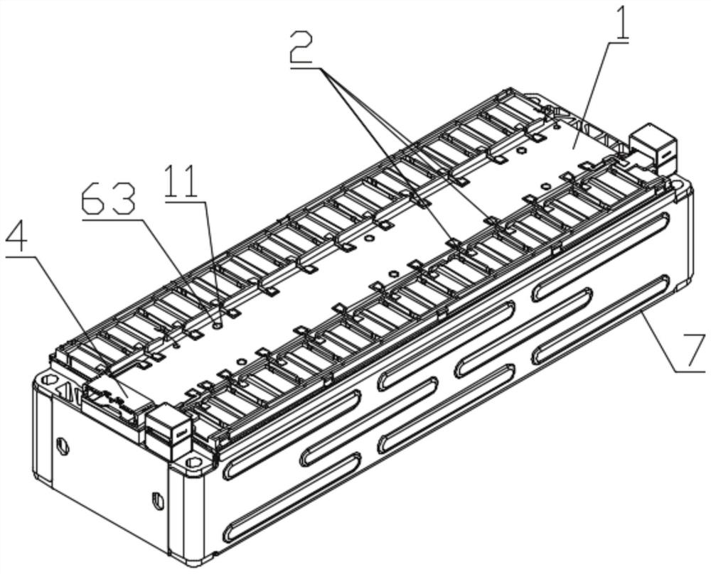 Battery thermal runaway alarm system based on PWM waves