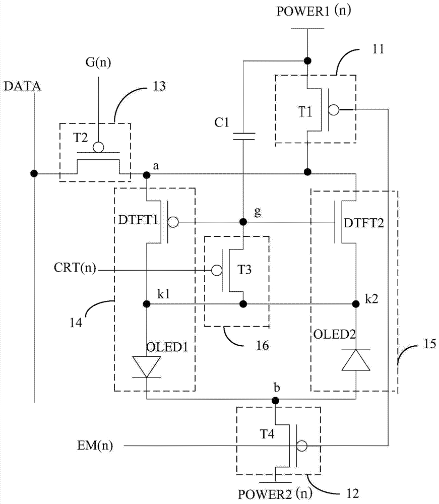 AC (alternating current)-driven pixel circuit, driving method and display device