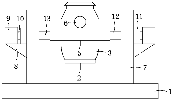 A pre-deoxidation device for injecting carbon powder in the converter tapping hole and its application method