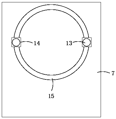 A pre-deoxidation device for injecting carbon powder in the converter tapping hole and its application method