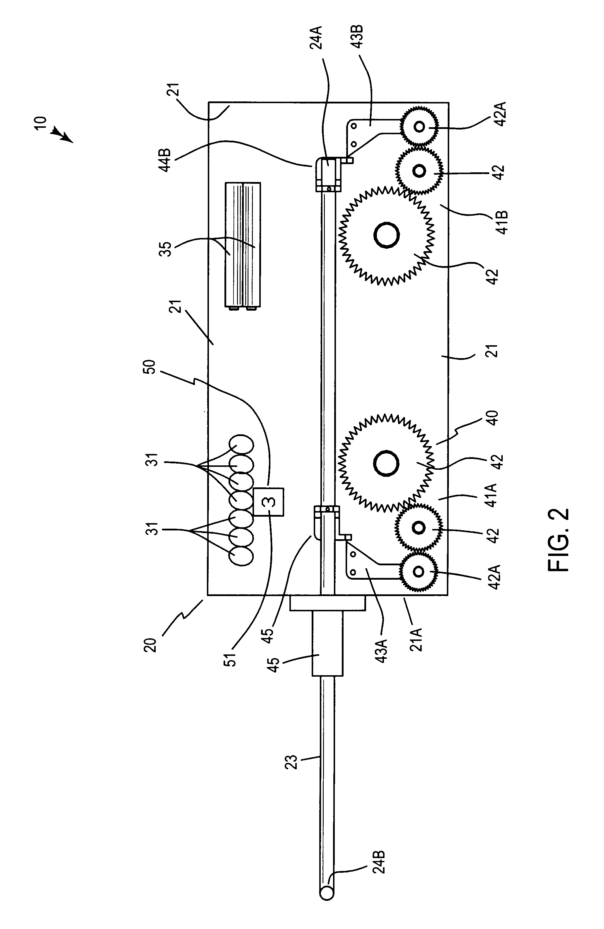 Decoding device for double-sided keys