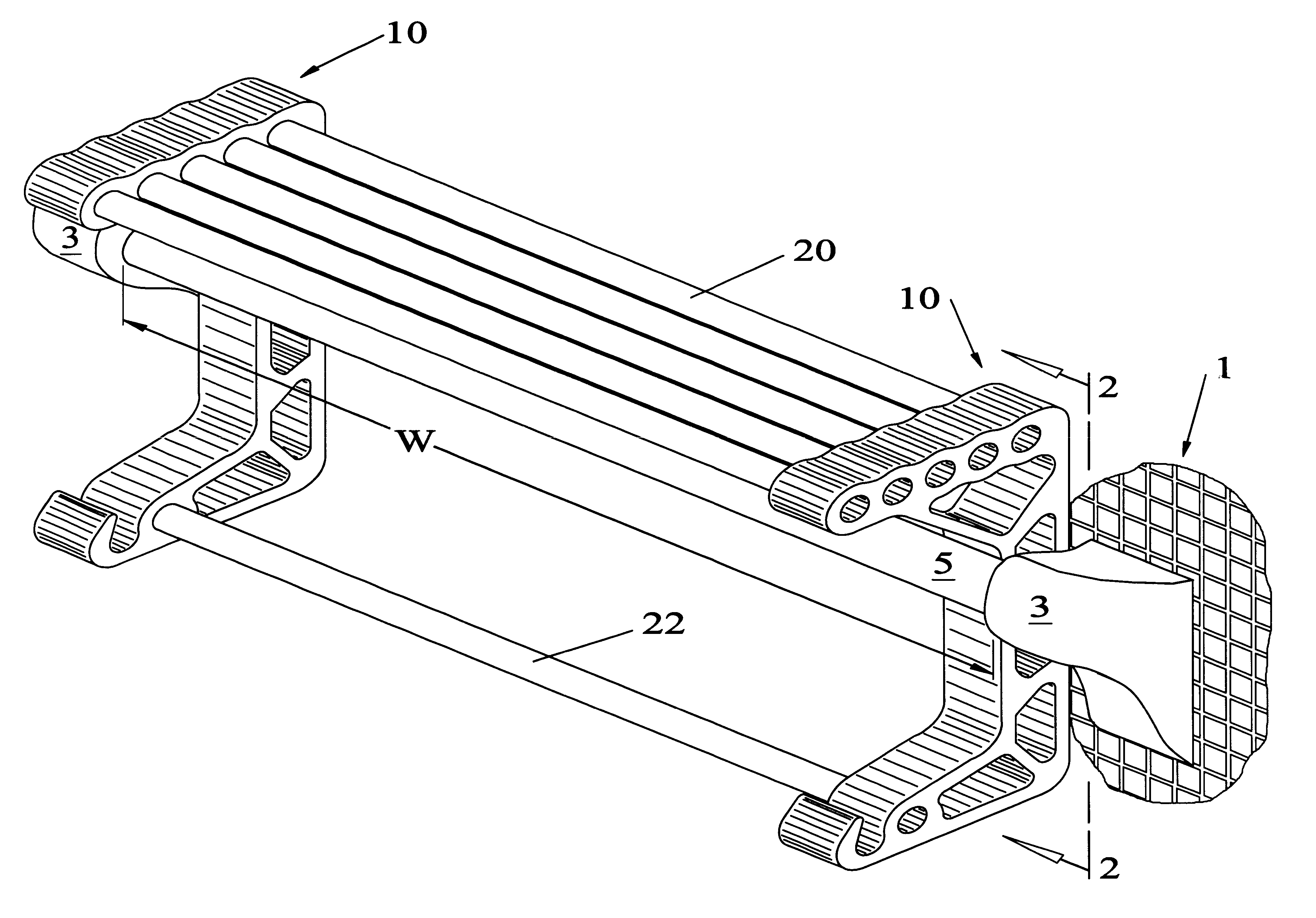 Portable shelf for mounting on a towel bar