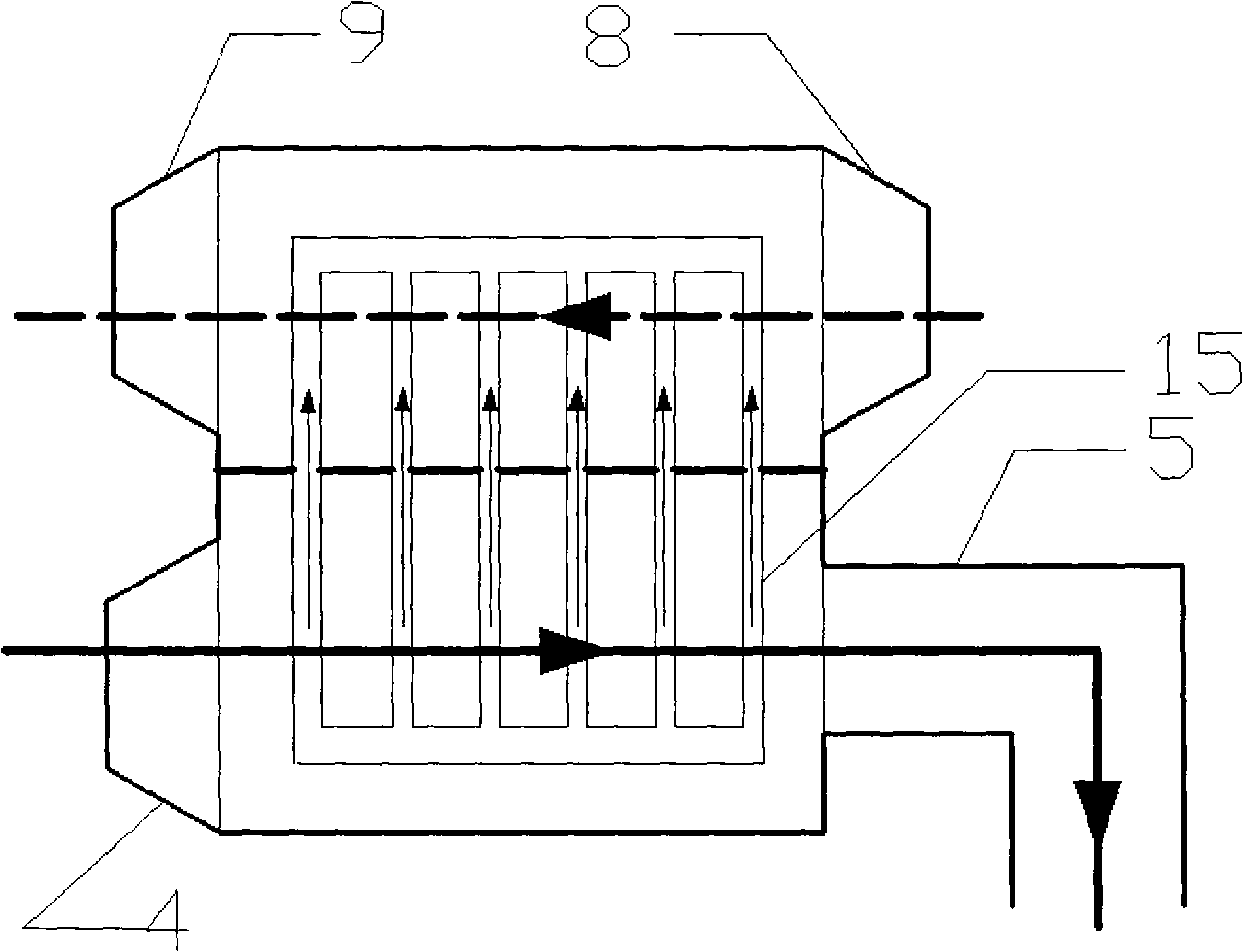 Multi-stage heat-exchange and waste heat recovery hot-air system with function of purifying fuel gas