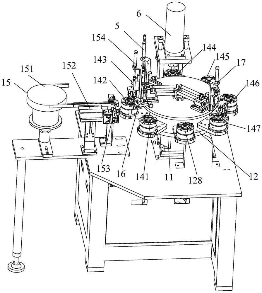 Fully automatic speaker base plate assembly machine