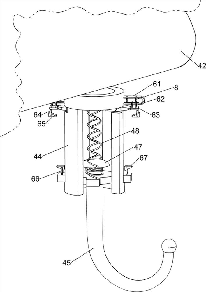 High-performance seat for medical injection department