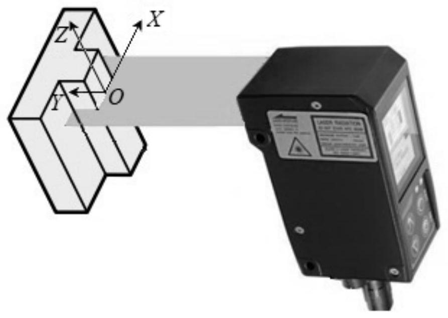 Online non-contact shaft diameter measurement method