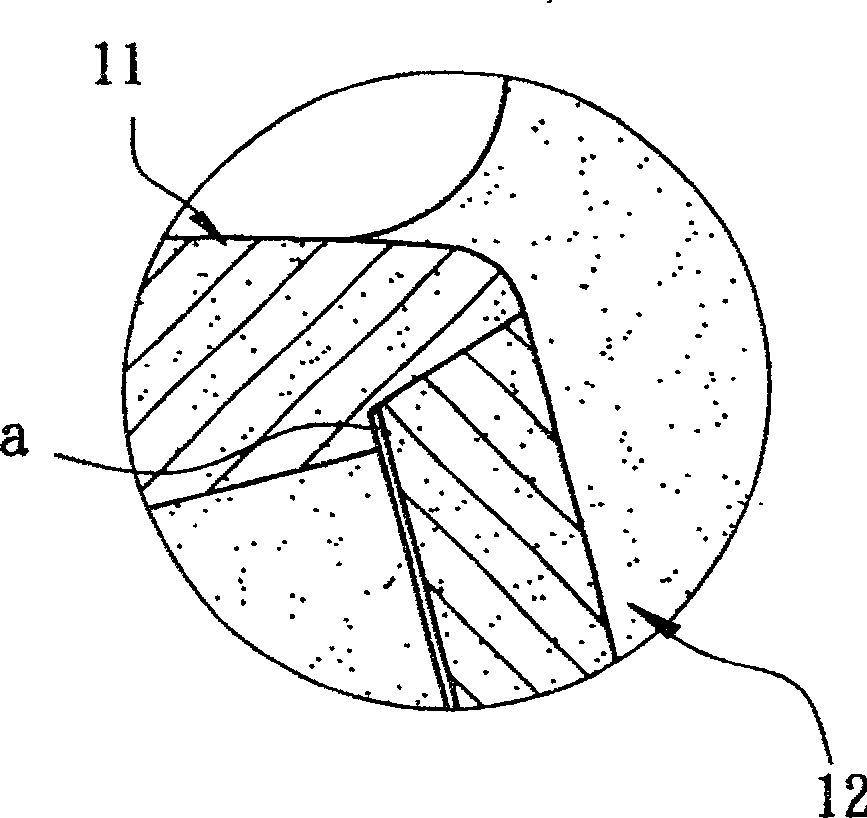 Golf club head and its wax mold making method