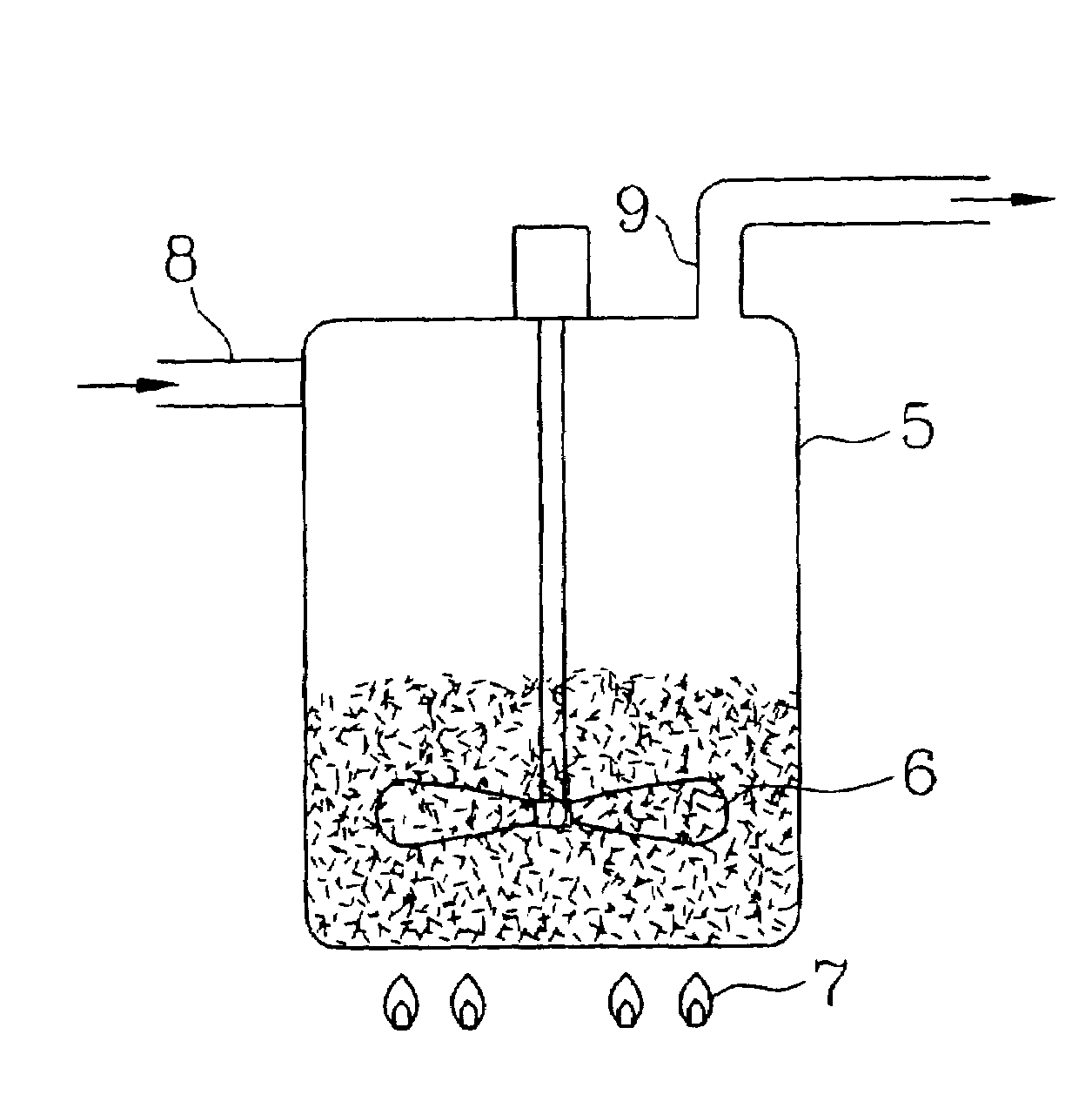 Method for decomposing plastic