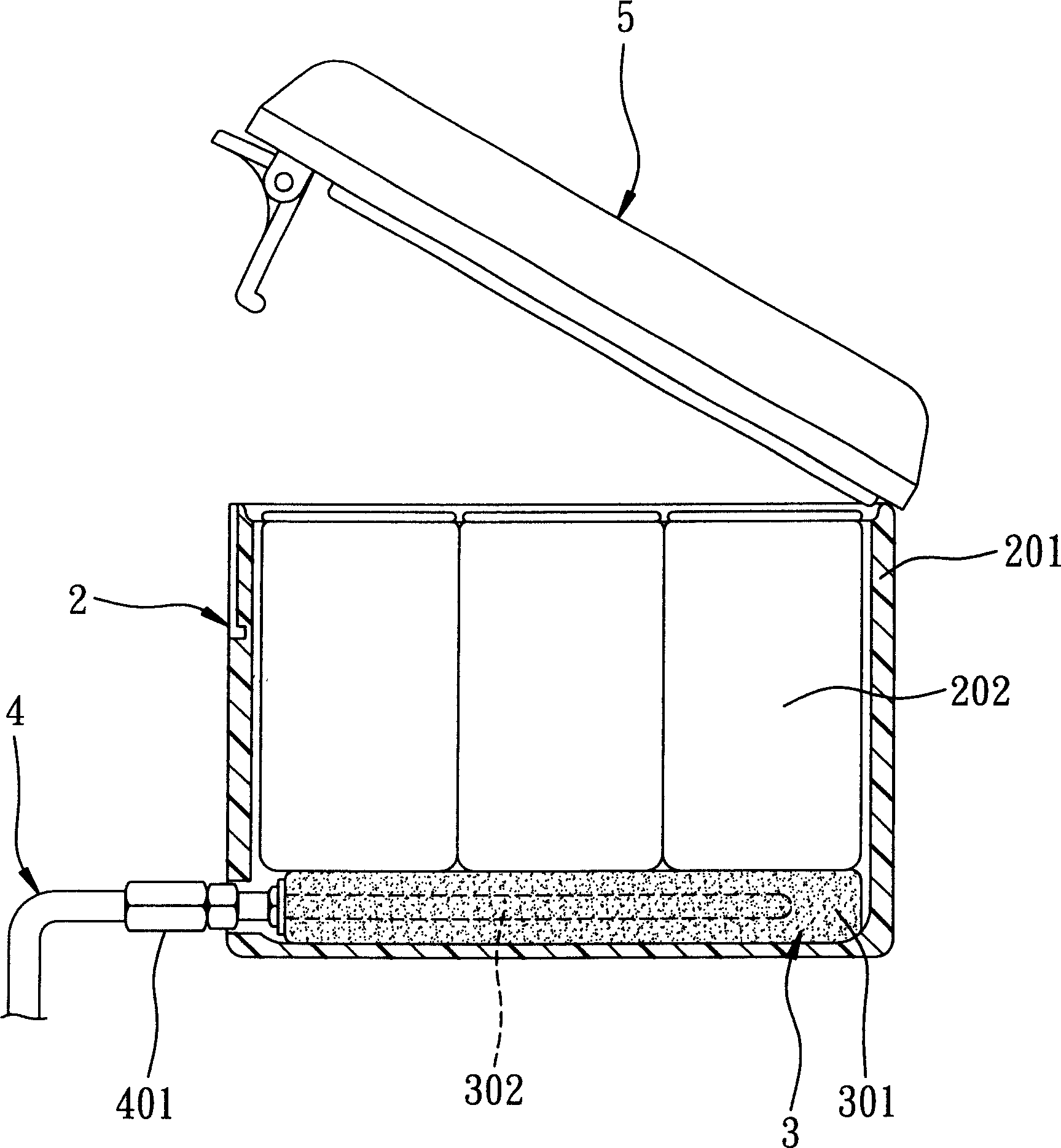 Vehicular absorption cooling system utilizing engine waste heat