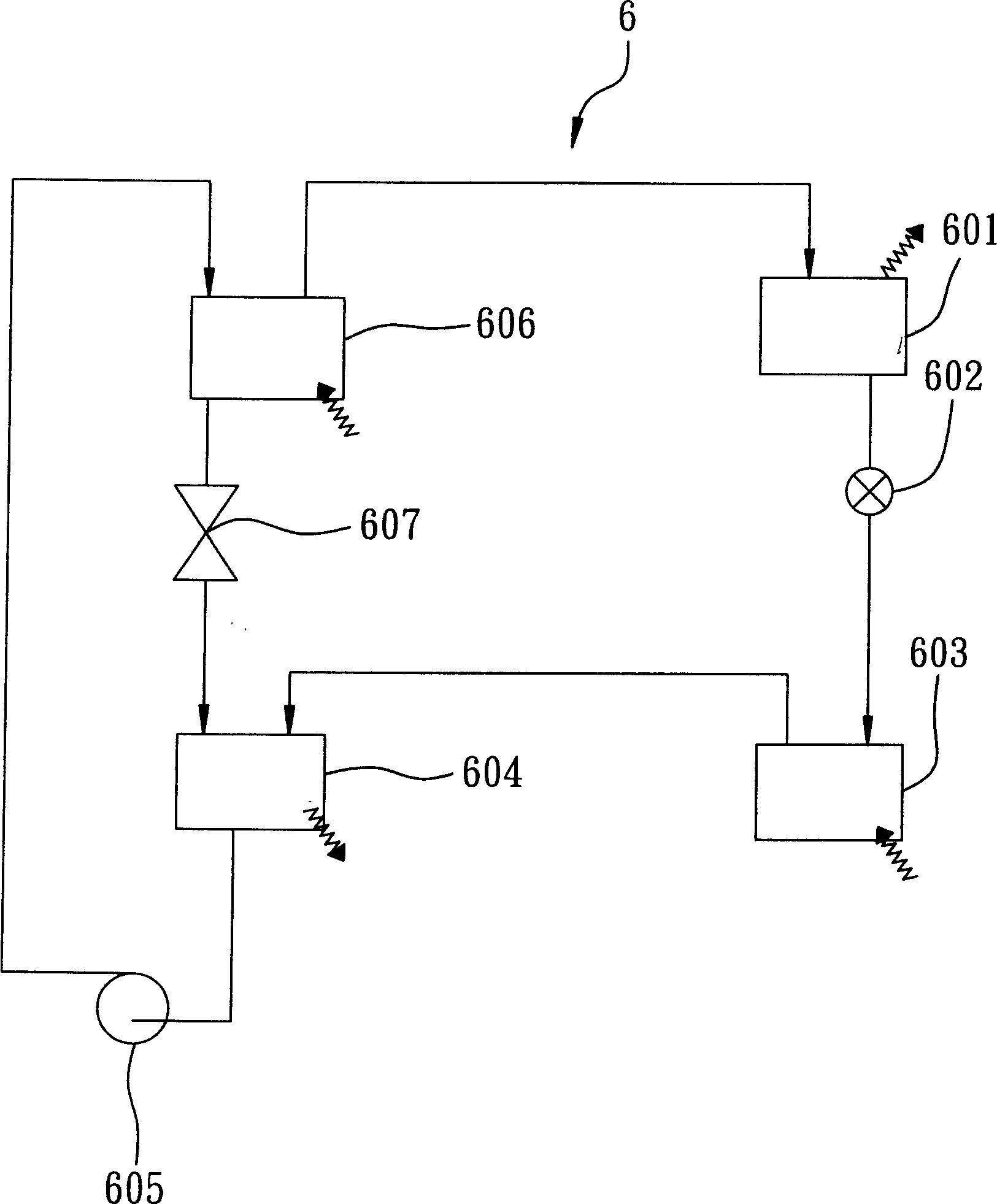 Vehicular absorption cooling system utilizing engine waste heat