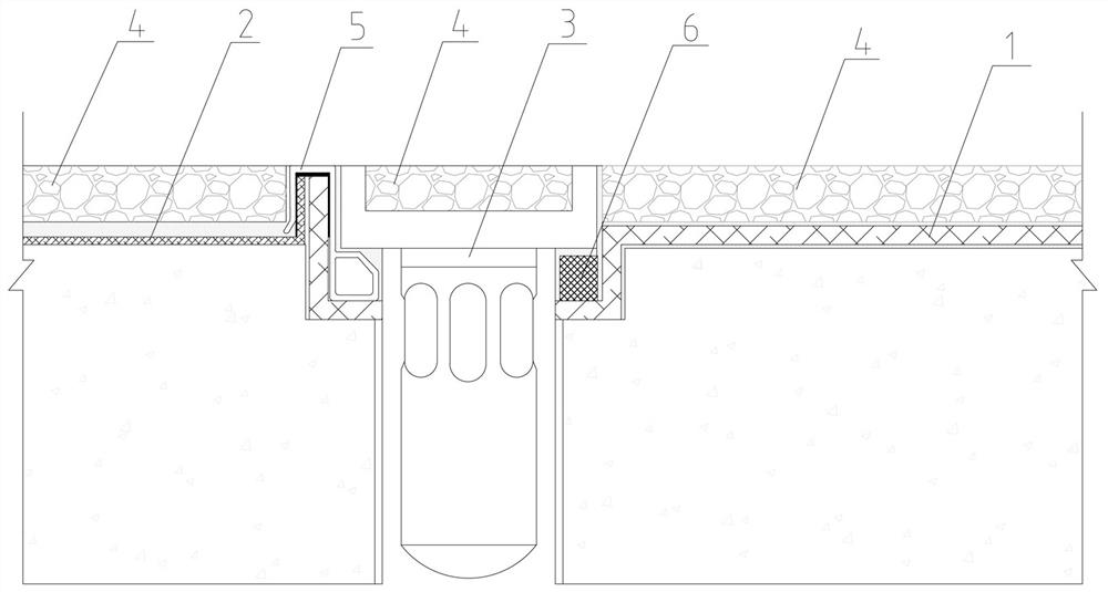 Mounting system for height-difference-free dry and wet areas of fabricated toilet