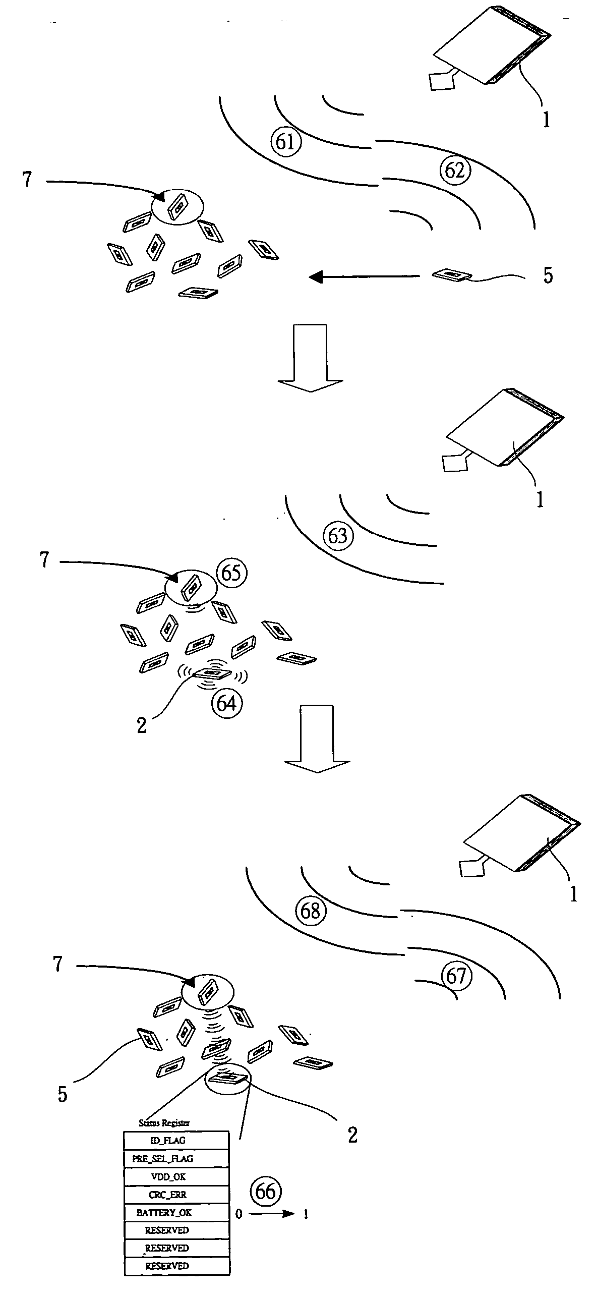 High performance RFID system and operating method thereof