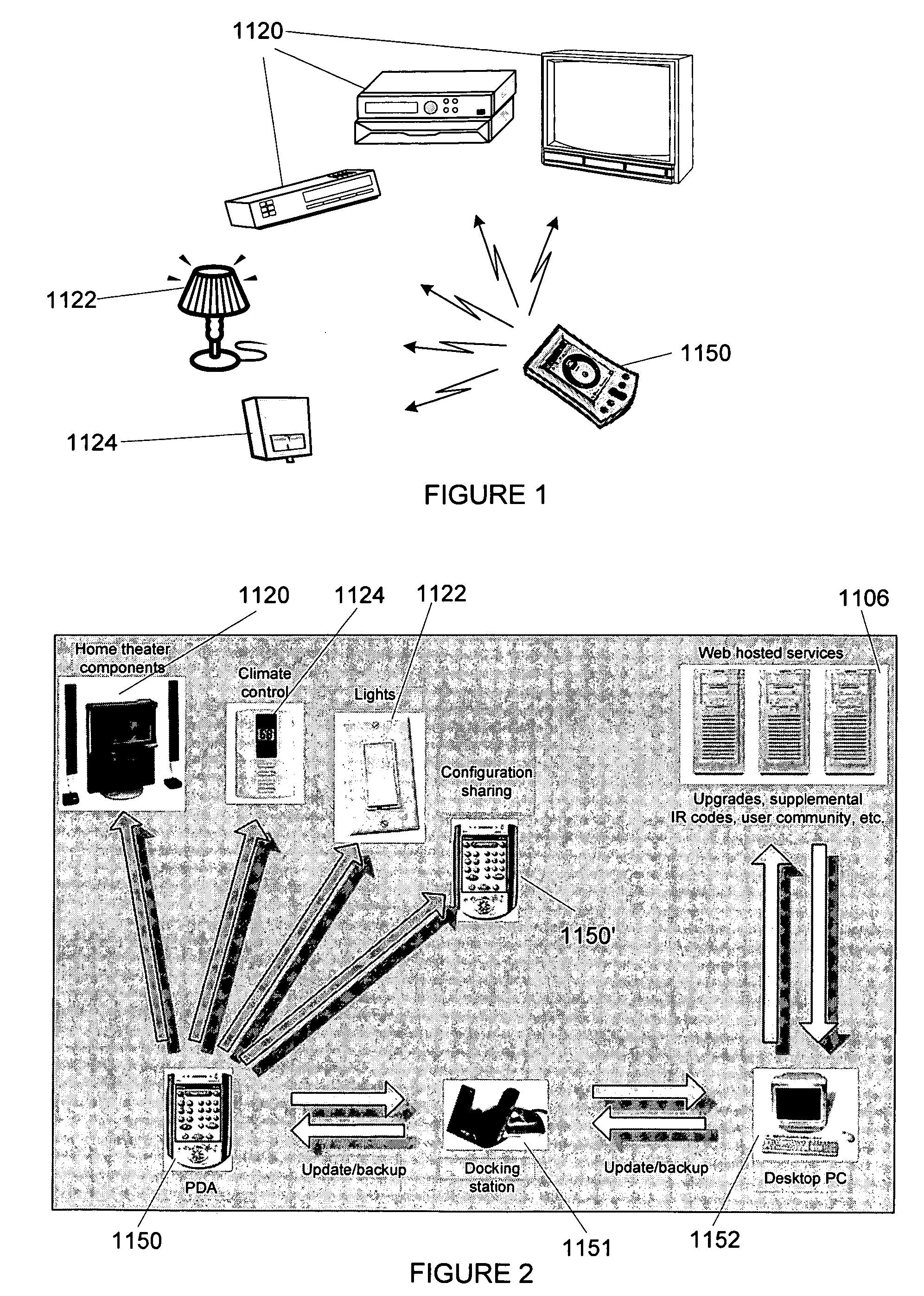 User interface for a remote control application