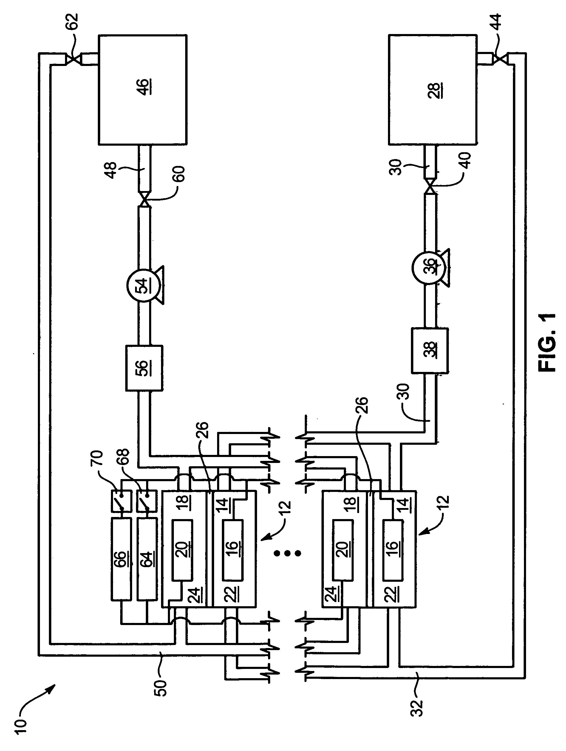 System and method for optimizing efficiency and power output from a vanadium redox battery energy storage system