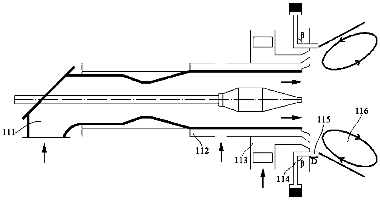 Deep denitration process for supercritical carbon dioxide coal-fired boiler