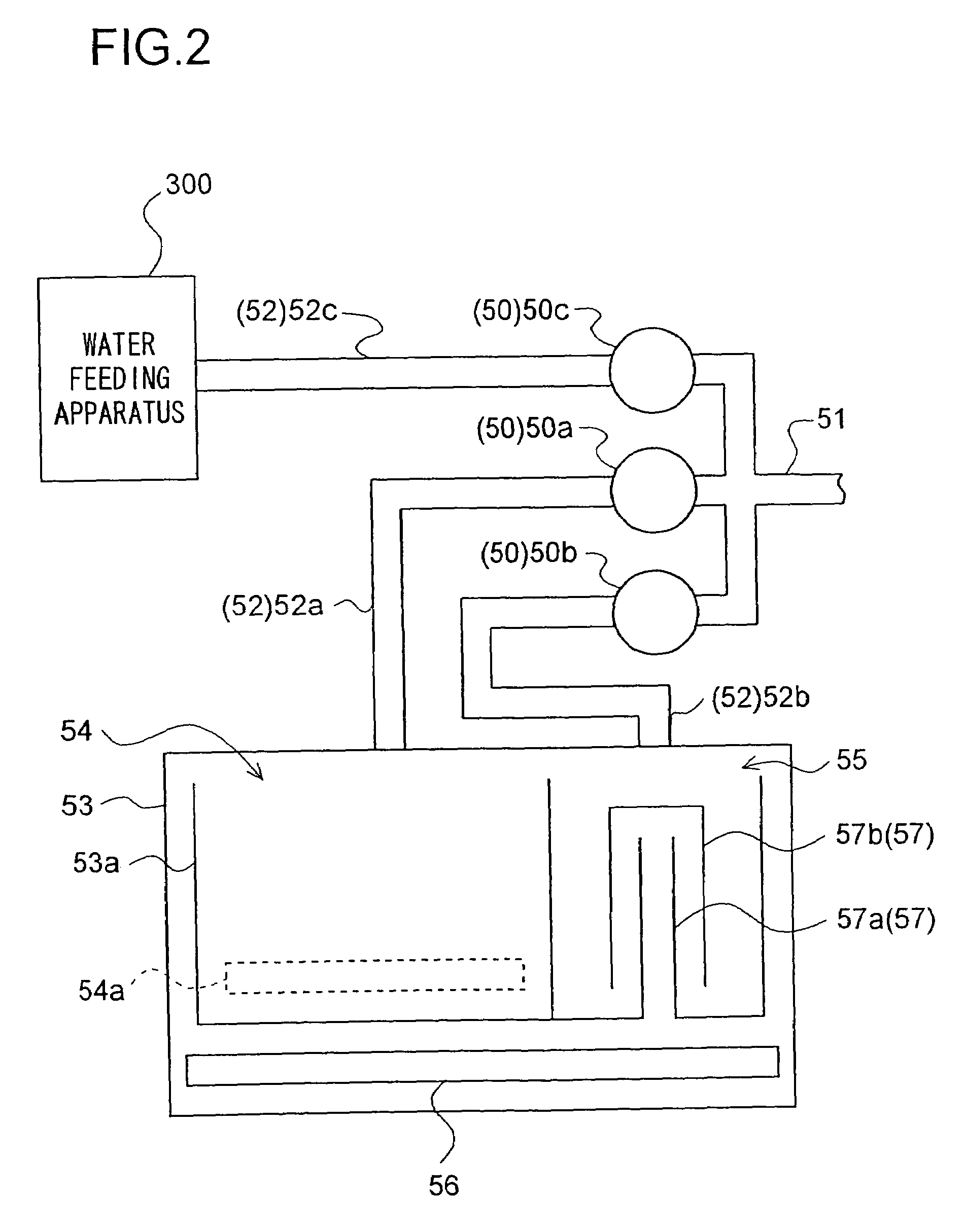 Water supply device, water supply method, and washing machine having water supply device