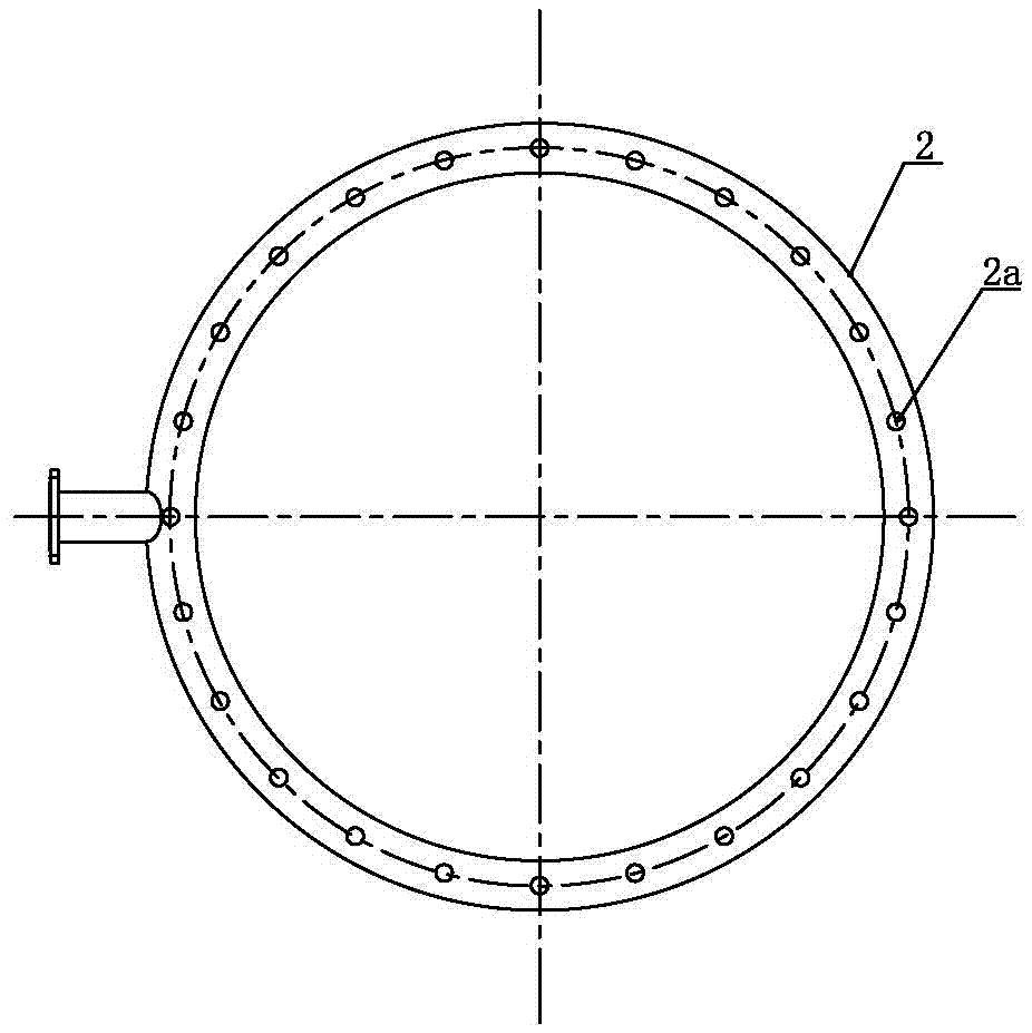 Hydrogenation reaction device and hydrogenation reaction method for producing hydrogen peroxide through fluidized bed