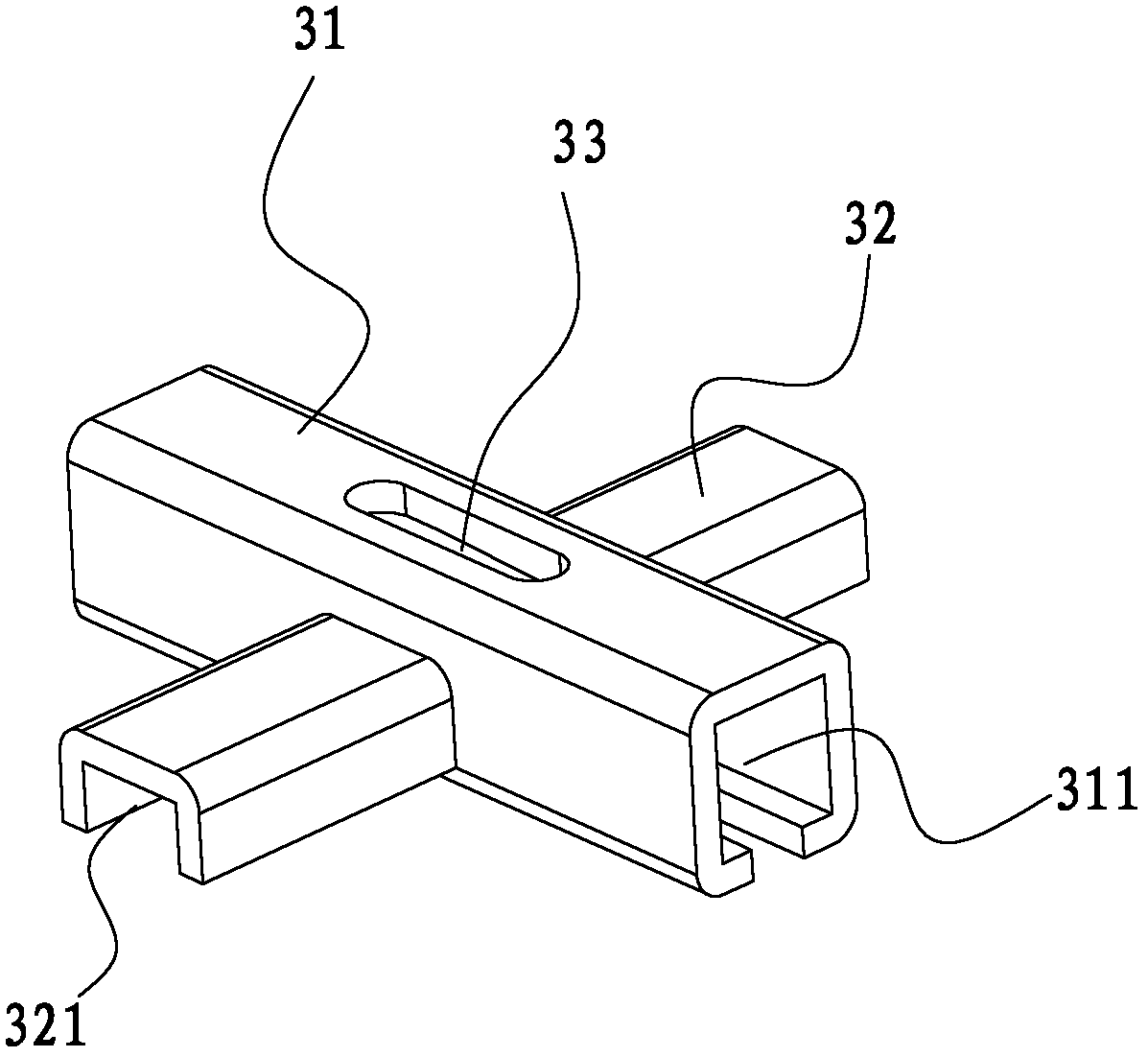 Separating shelf component for refrigerator drawer and refrigerator with separating shelf component