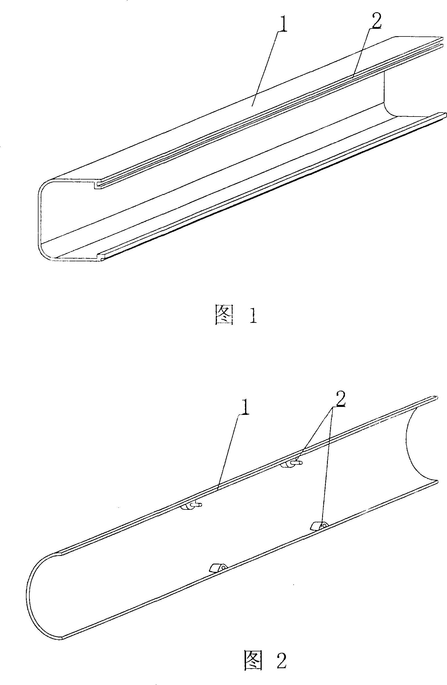 Component for cast-in-situs reinforcing steel concrete pore-creating