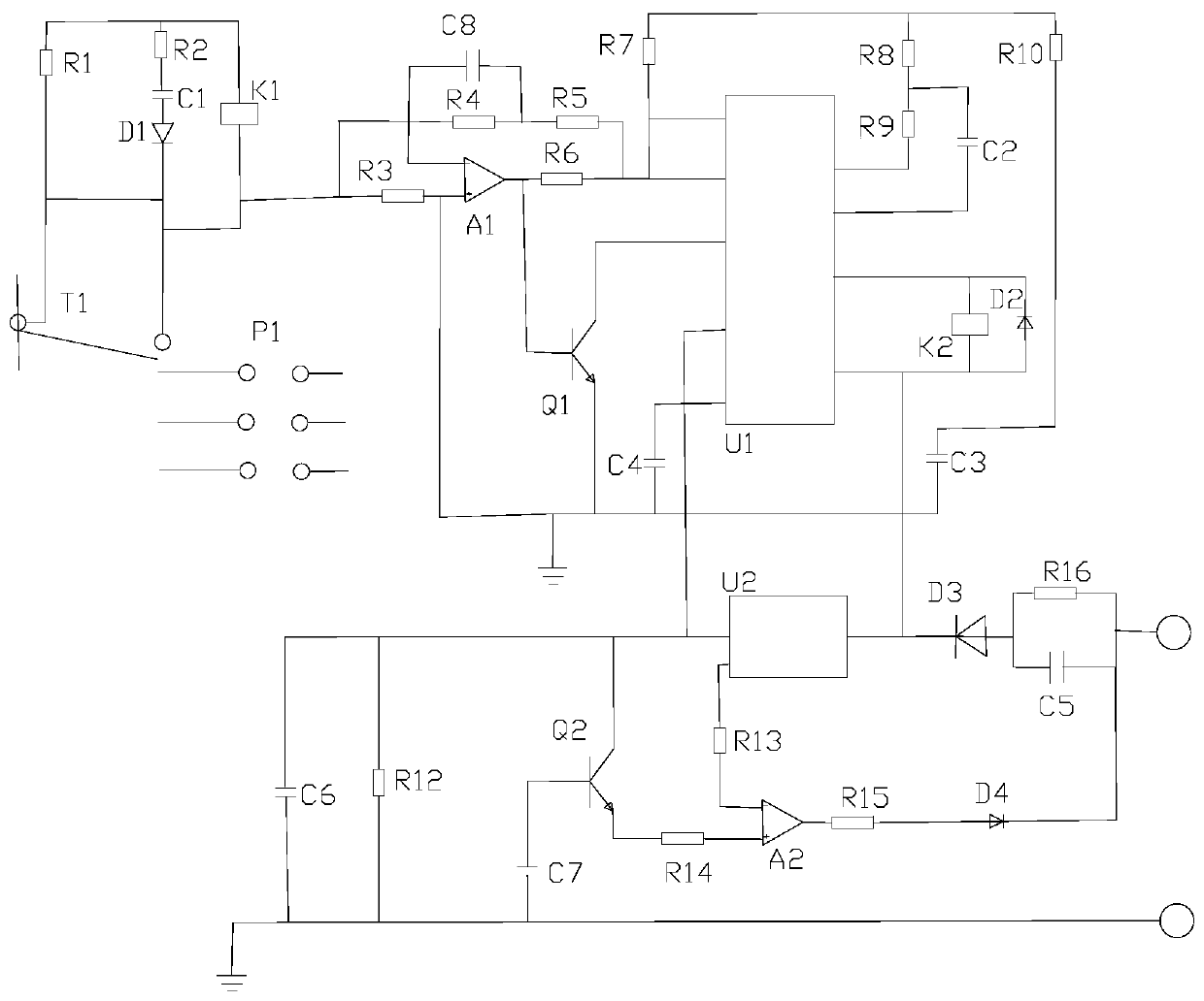 Delay trip low-voltage frame switch