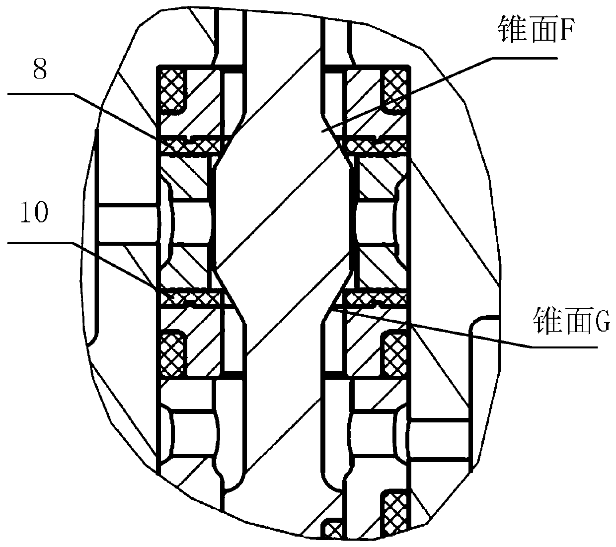 A high-pressure multifunctional two-position three-way solenoid valve