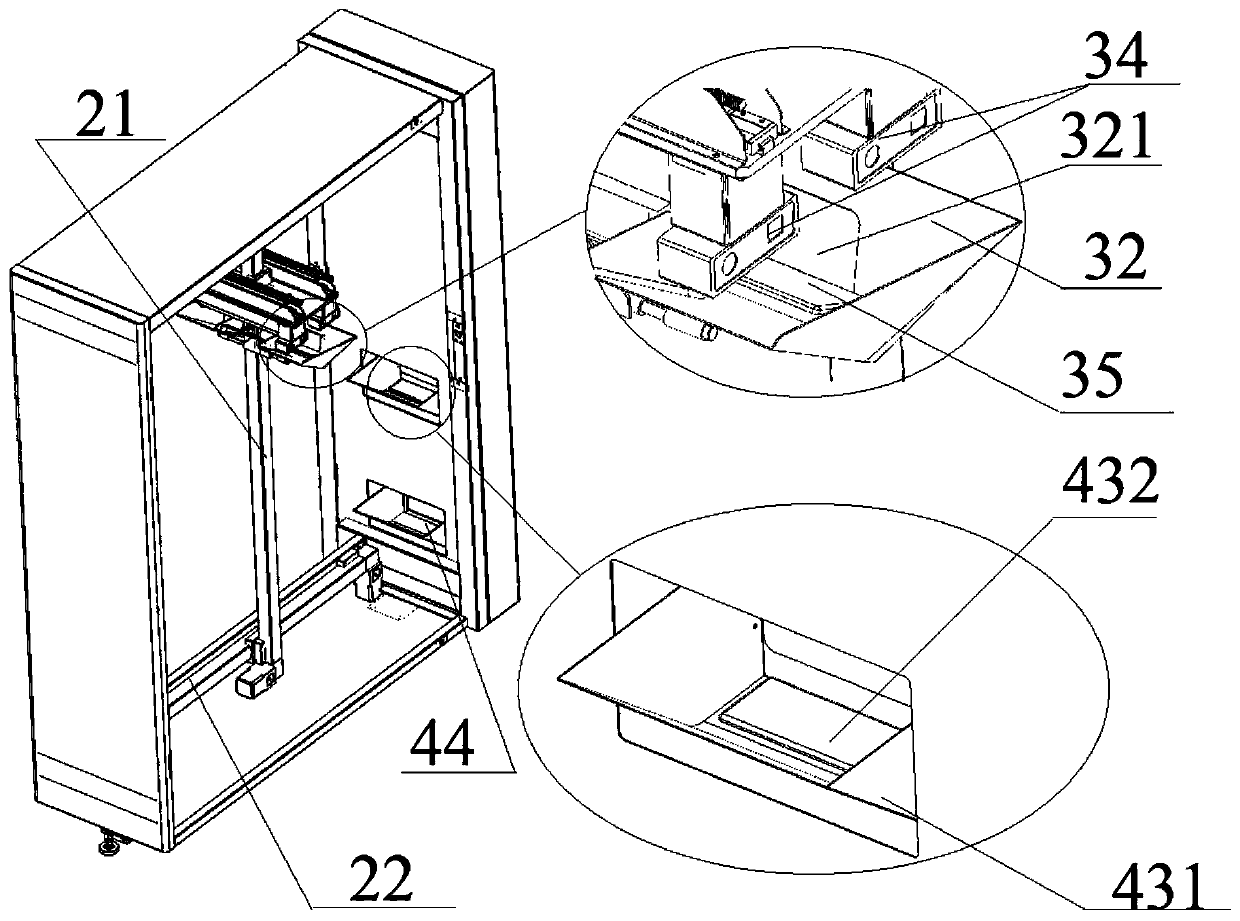 Drug distribution system and automatic drug selling machine