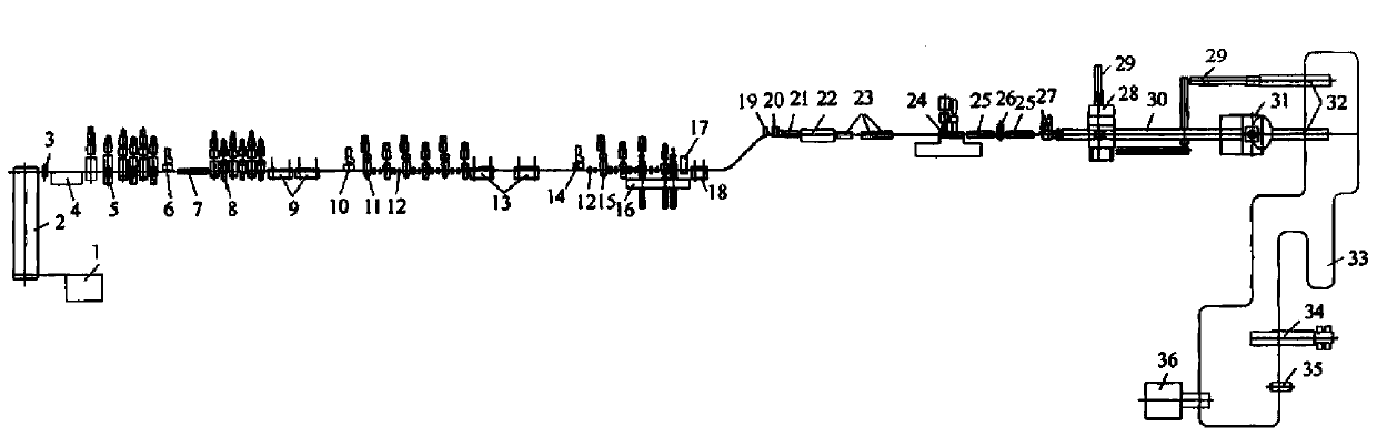 Method for producing titanium and titanium alloy wires through hot continuous rolling