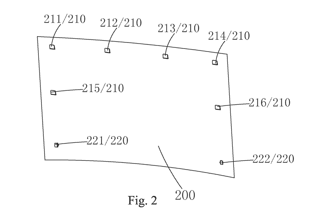 Curved backboard assembly and curved display device