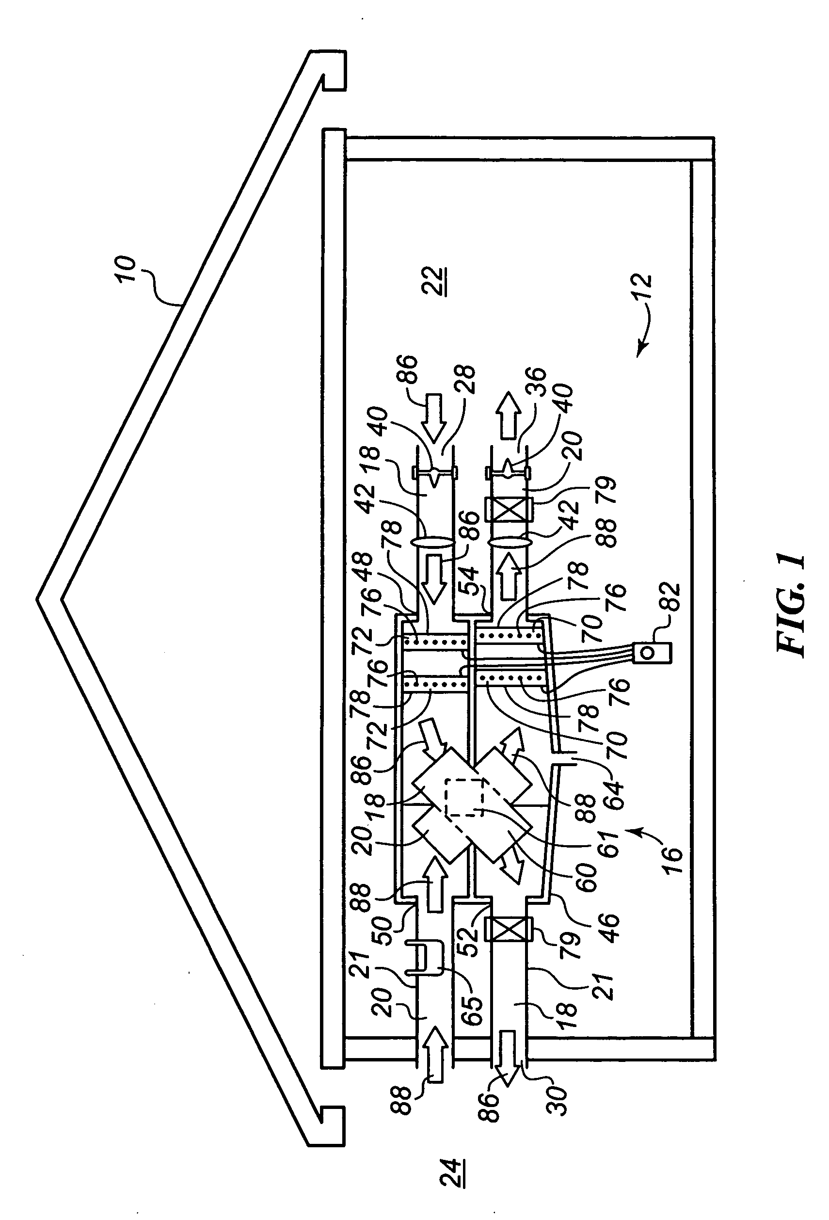 Fanless building ventilator