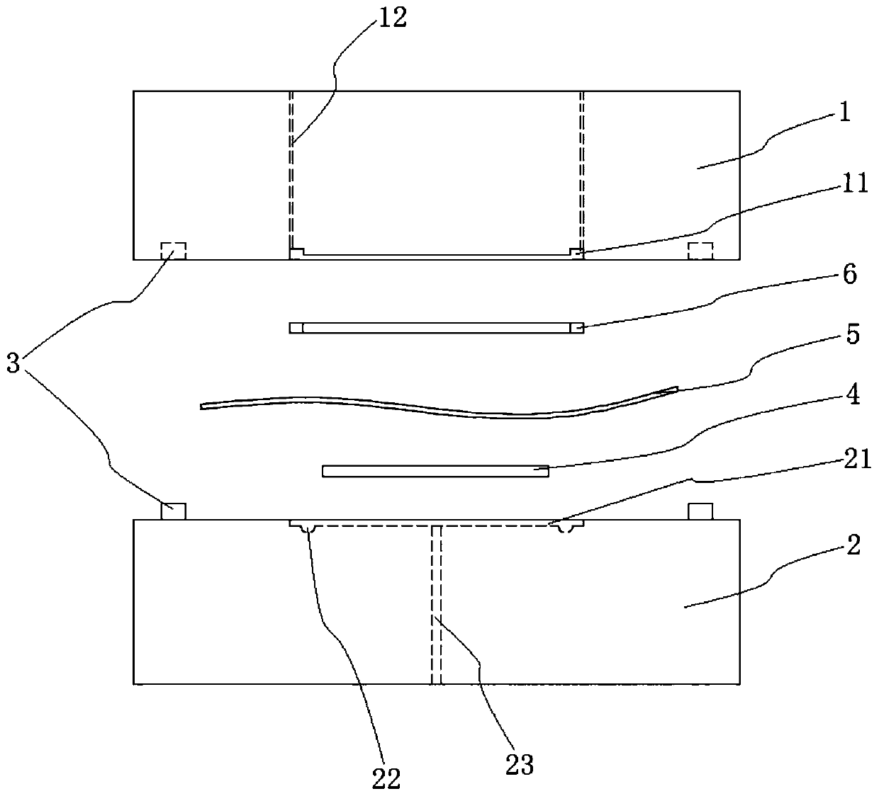 A diaphragm manufacturing process for a moving iron unit