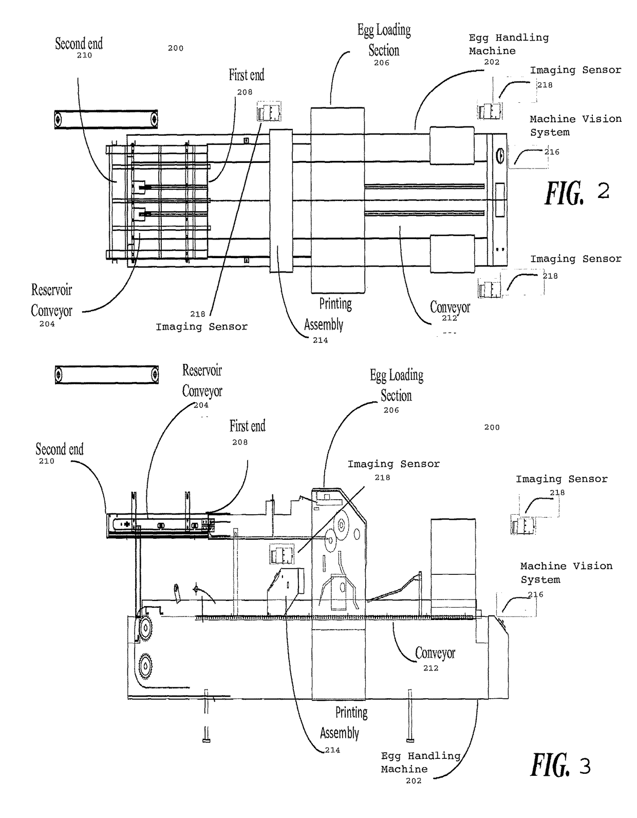 Method and system for applying ink markings on food products