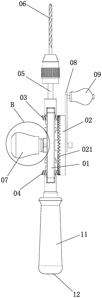 Pulse hand drill