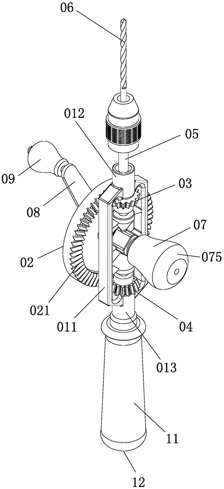 Pulse hand drill